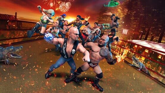 WWE 2K Battlegrounds: Digital Deluxe Edition official artwork 1