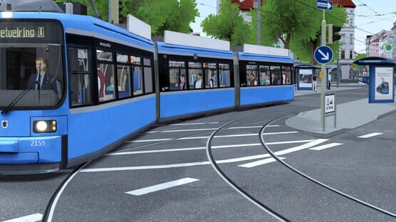 Lotus Simulator: München Tram backdrop