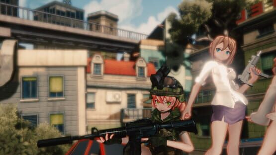 Girls Guns and Zombies official artwork 1