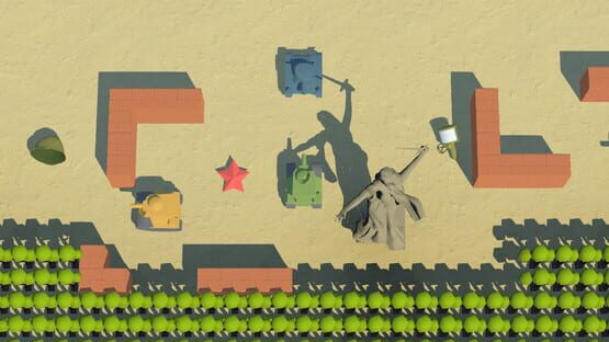 Tank Battle backdrop