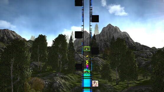 Anime Tetris gameplay screenshot