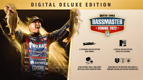 Bassmaster Fishing 2022: Deluxe Edition official artwork 1