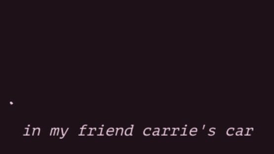 In My Friend Carrie's Car gameplay screenshot