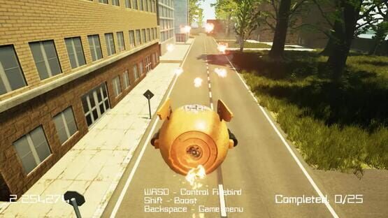FreeFly Burning gameplay screenshot