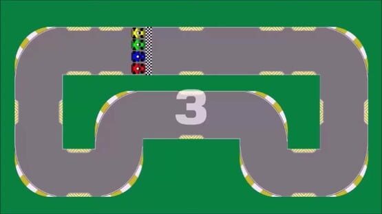 Retro Racers backdrop