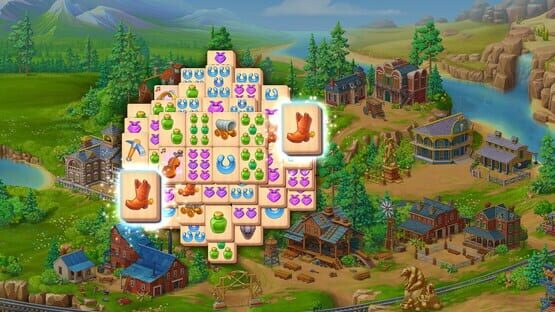 Sheriff of Mahjong gameplay screenshot
