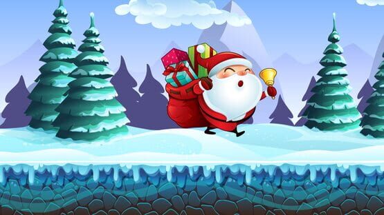 Christmas Run backdrop
