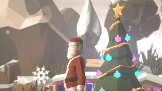 Santa Protects the Christmas Tree official artwork 1