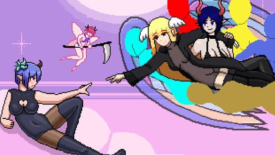 Doki Doki Tri-Line Quest gameplay screenshot