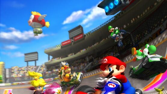 Mario Kart Wii gameplay screenshot