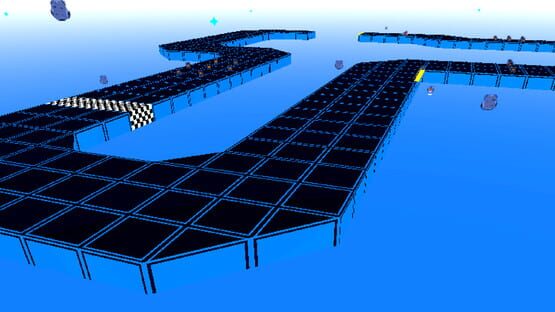 Retro Kart Rush backdrop