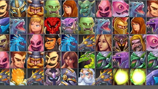 Monsters and Warriors gameplay screenshot