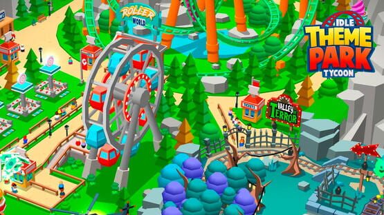 Idle Theme Park Tycoon official artwork 1