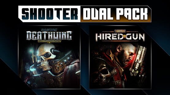 Shooter Dual Pack I Necromunda: Hired Gun + Space Hulk: Deathwing - Enhanced Edition official artwork 1