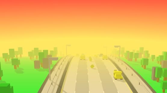 Supreme Race on Highway backdrop