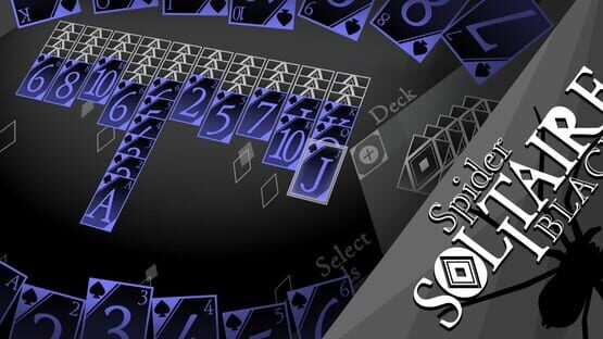 SpiderSolitaire Black official artwork 1