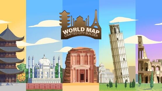 World Map: Crafted City Builder official artwork 1