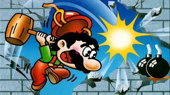 Famicom Mini: Wrecking Crew gameplay screenshot