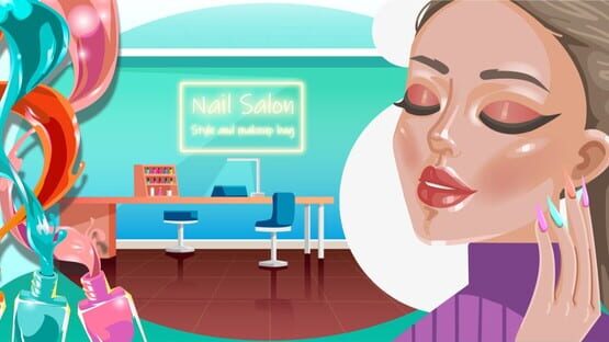 Nail Salon: Style and Makeup Bag gameplay screenshot
