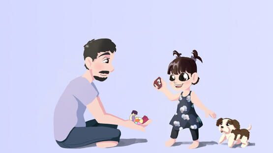 Lovely Moments: Dad and Daughter gameplay screenshot