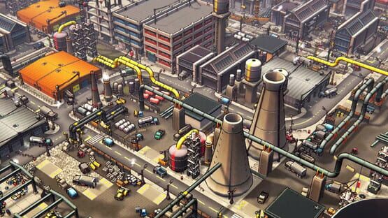 Hidden Industries: Top-Down 3D backdrop