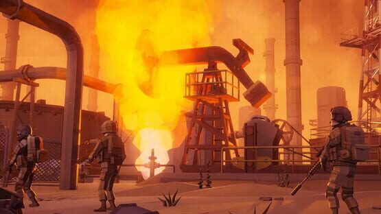 Hidden Desert War: Top-Down 3D gameplay screenshot