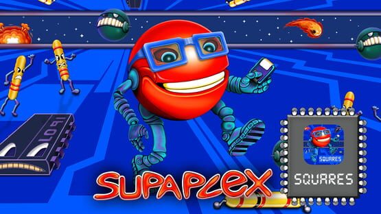 Supaplex Squares backdrop