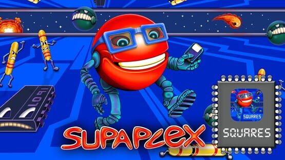 Supaplex Squares backdrop
