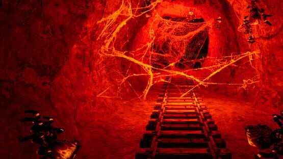 Scare Train VR backdrop