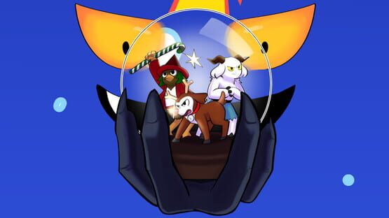 Reindeer Story backdrop