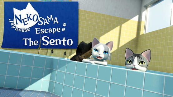 Japanese Nekosama: Escape the Sento gameplay screenshot