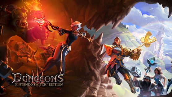 Dungeons 3: Nintendo Switch Edition backdrop