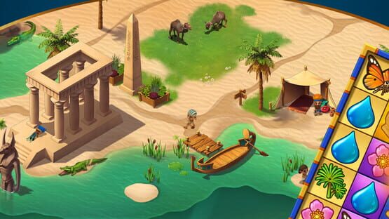 Legend of Egypt: Pharaohs Garden 2 - The sacred crocodile official artwork 1