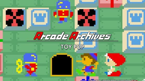 Arcade Archives: Toy Pop official artwork 1