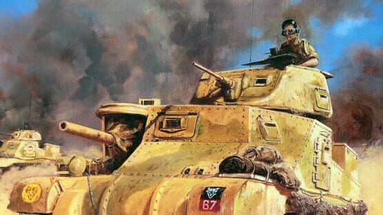 Desert War WWII official artwork 1