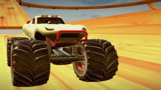 Stunts Contest Monster Car backdrop