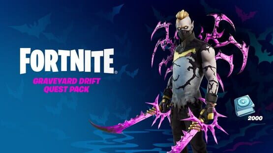 Fortnite: Graveyard Drift Quest Pack gameplay screenshot