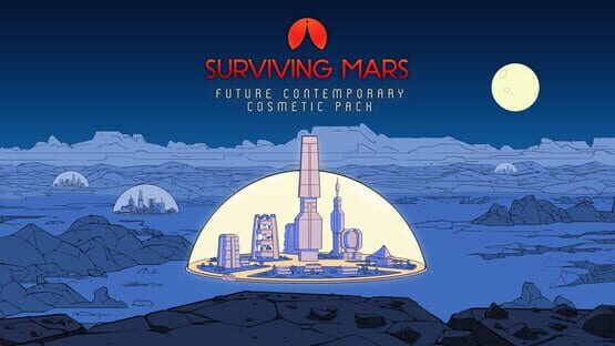 Surviving Mars: Future Contemporary Cosmetic Pack gameplay screenshot