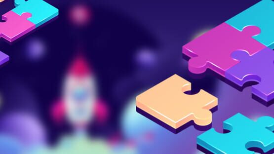 Space puzzle backdrop