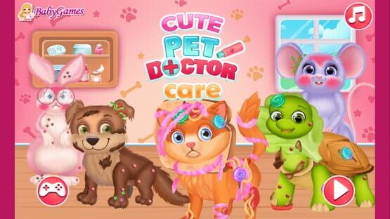 Cute Pet Doctor Care gameplay screenshot
