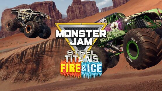 Monster Jam Steel Titans: Fire & Ice Truck Bundle official artwork 1