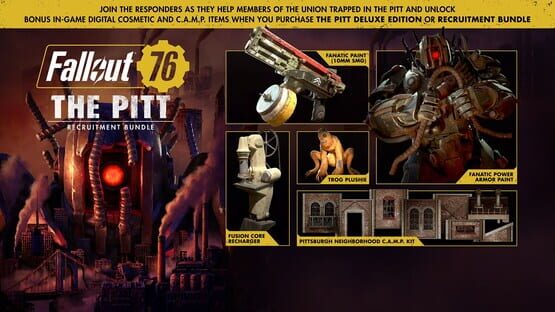 Fallout 76: The Pitt Recruitment Bundle gameplay screenshot
