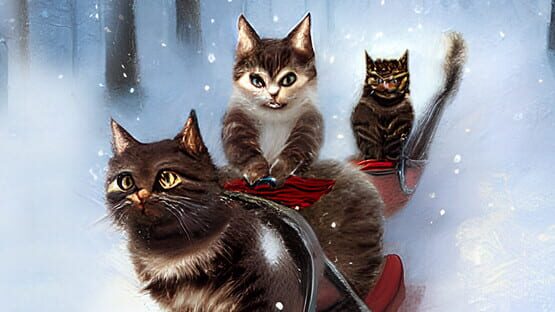 Christmas Cats — 1