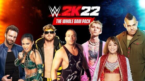 WWE 2K22: The Whole Dam Pack official artwork 1
