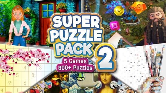 Super Puzzle Pack 2 official artwork 1
