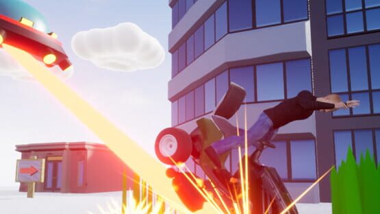 Lawnmower Game: Ufo Chase official artwork 1