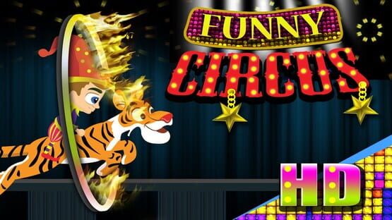 Funny Circus HD backdrop