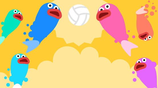 Fish Volleyball gameplay screenshot