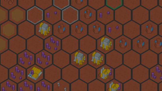 Hexagonal gameplay screenshot