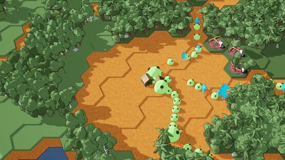 HexDefense gameplay screenshot
